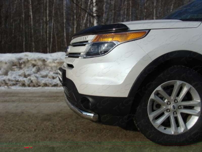 Накладка решётки радиатора 12 мм ТСС для Ford Explorer 2011-2015