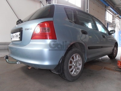 Фаркоп оцинкованный Galia шар A на хетчбек 5 дверей для Honda Civic 2000-2003