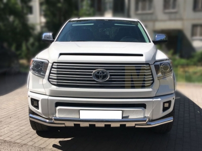 Защита переднего бампера Shark 76 мм для Toyota Tundra 2014-2021