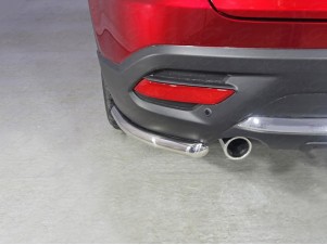 Защита задняя уголки 42 мм для Mazda CX-9 № MAZCX917-25